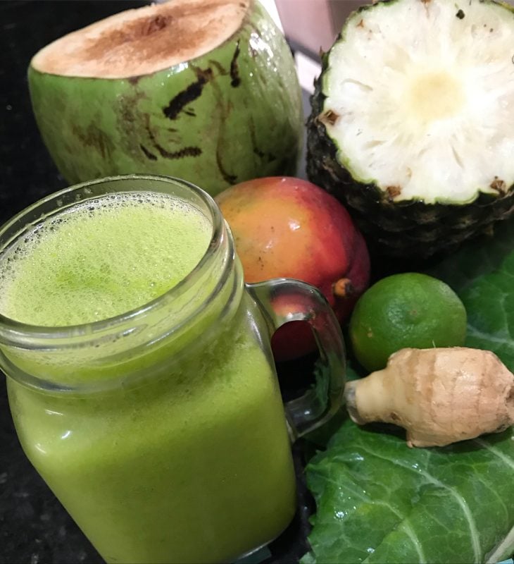 Suco detox tropical