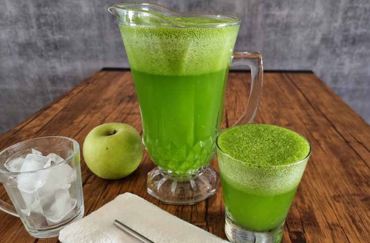 Suco verde com ora-pro-nóbis