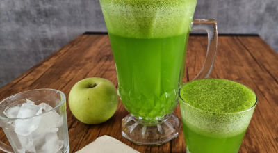Suco verde com ora-pro-nóbis