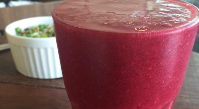 Suco vermelho pré-treino