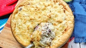 Suflê de bacalhau
