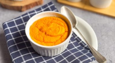 Suflê de cenoura sem farinha