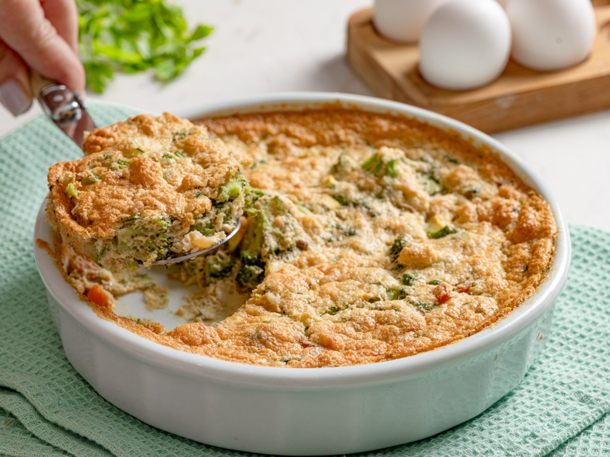 Suflê de legumes