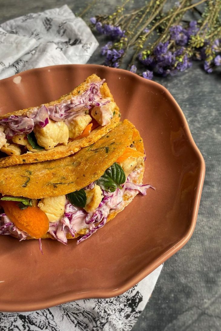 Tacos de lentilha