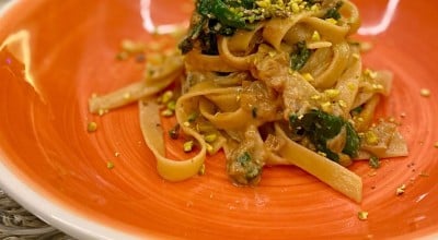 Tagliatelle com gorgonzola