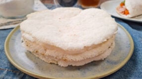 Tapioca caseira com polvilho doce