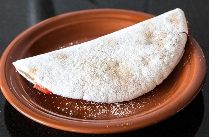 Tapioca caseira com polvilho doce