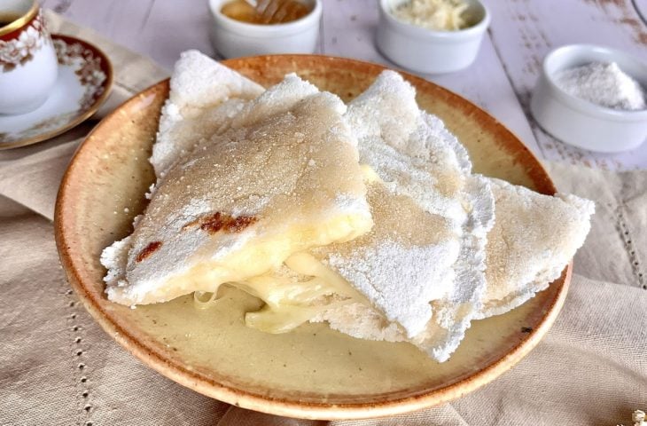 Tapioca com queijo