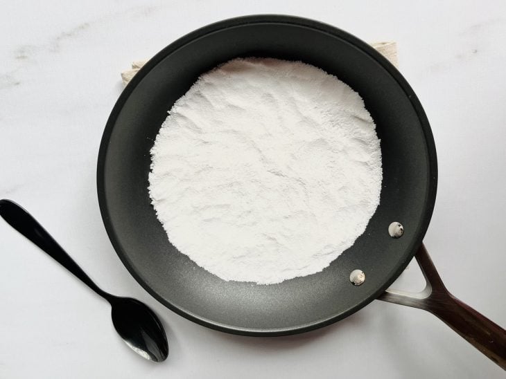 tapioca na frigideira