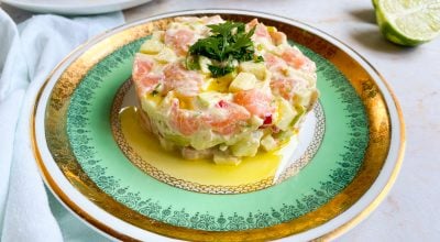 Tartar de salmão