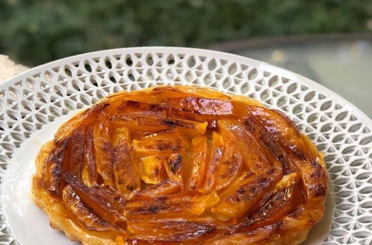 Tarte tatin de manga