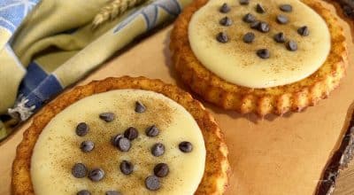 Tarteletes de amêndoa e baunilha