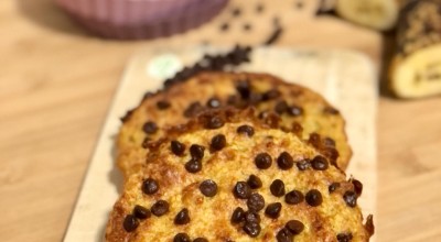 Tarteletes de banana e chocolate