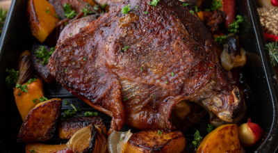 Tempero para pernil com vinho branco seco