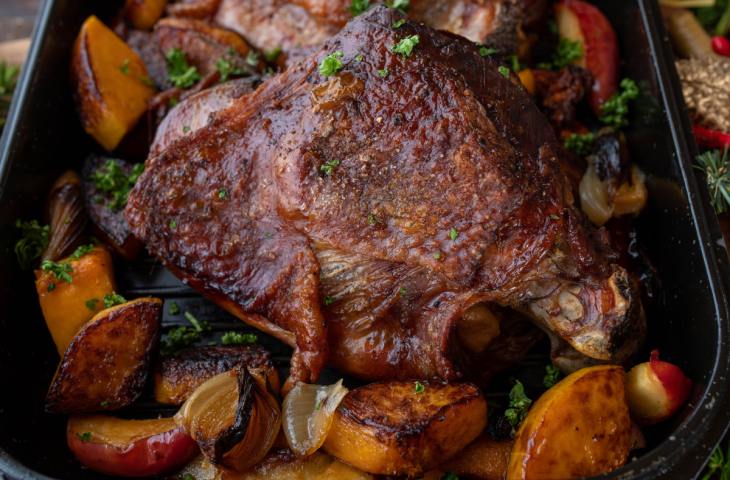 Tempero para pernil com vinho branco seco