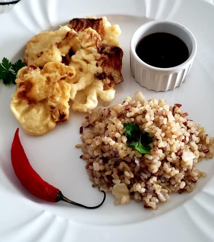 Tempura de peixe