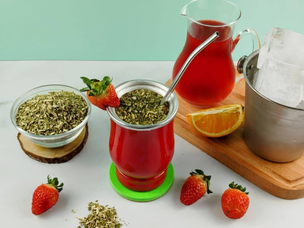 Tereré pronto para consumo.