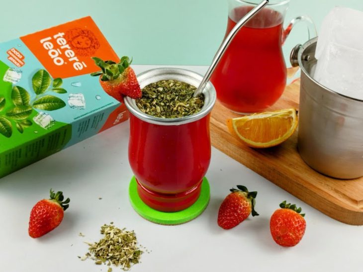 Tereré pronto para consumo.