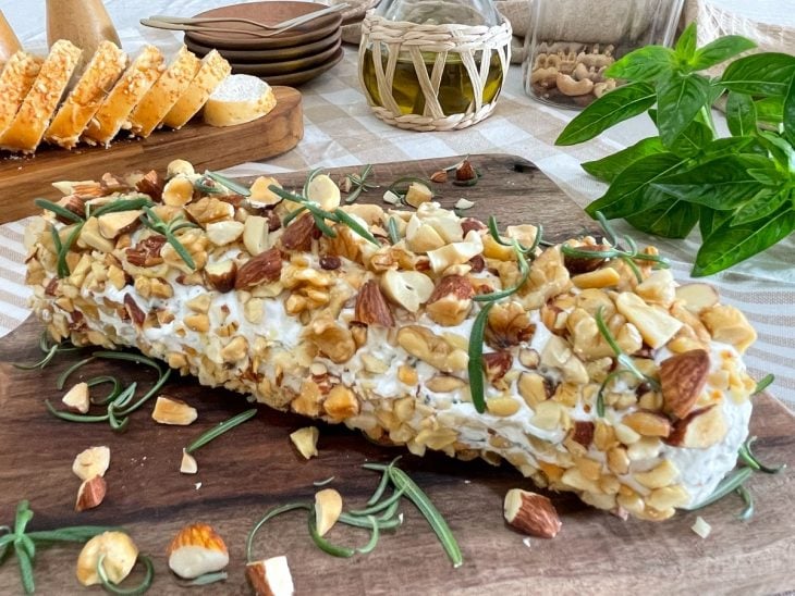 Terrine de cream cheese pronto.