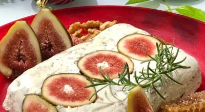 Terrine de gorgonzola e figo