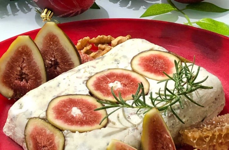 Terrine de gorgonzola e figo