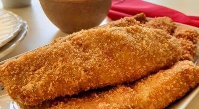 Tilápia a milanesa