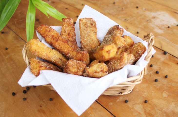 Tilápia frita crocante