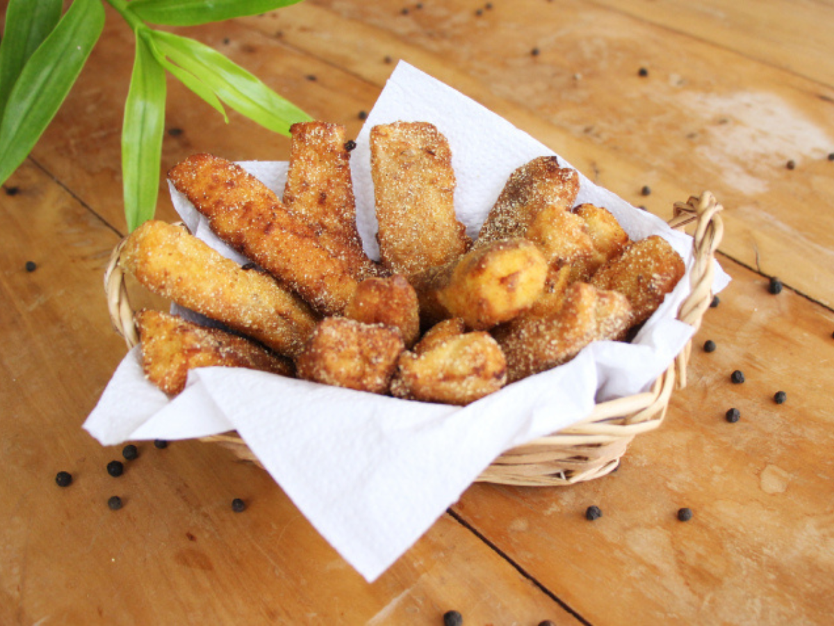 Tilápia frita crocante
