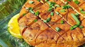 Tofu assado