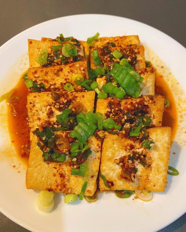 Tofu grelhado