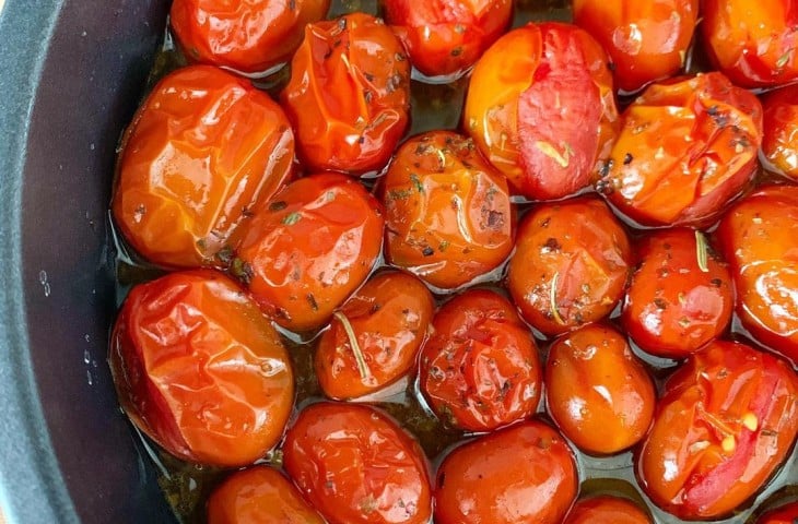 Tomate confit fácil