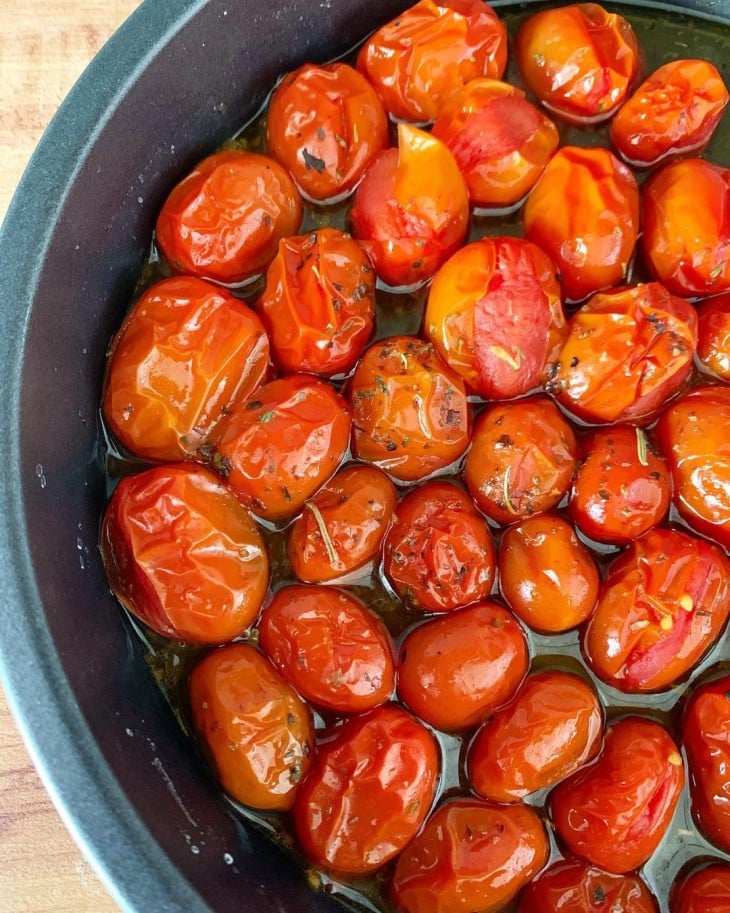 Tomate confit fácil