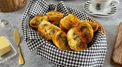 Torrada na air fryer
