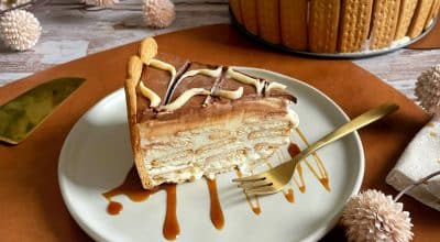 Torta alemã com nata