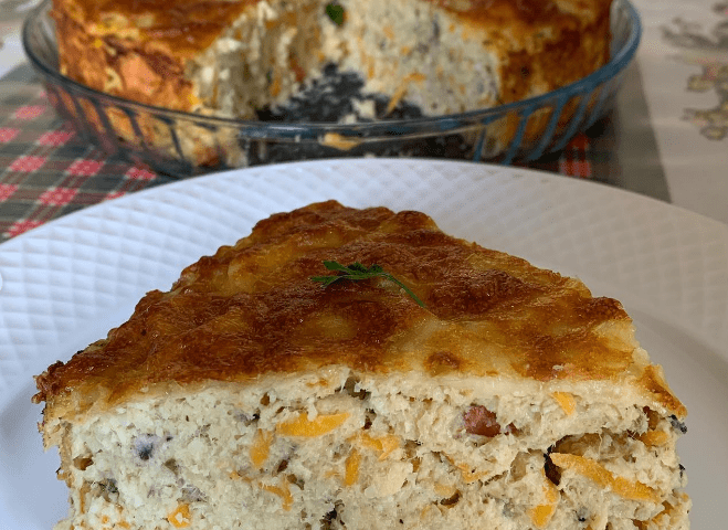 Torta cremosa low carb