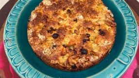 Torta crumble de maçã
