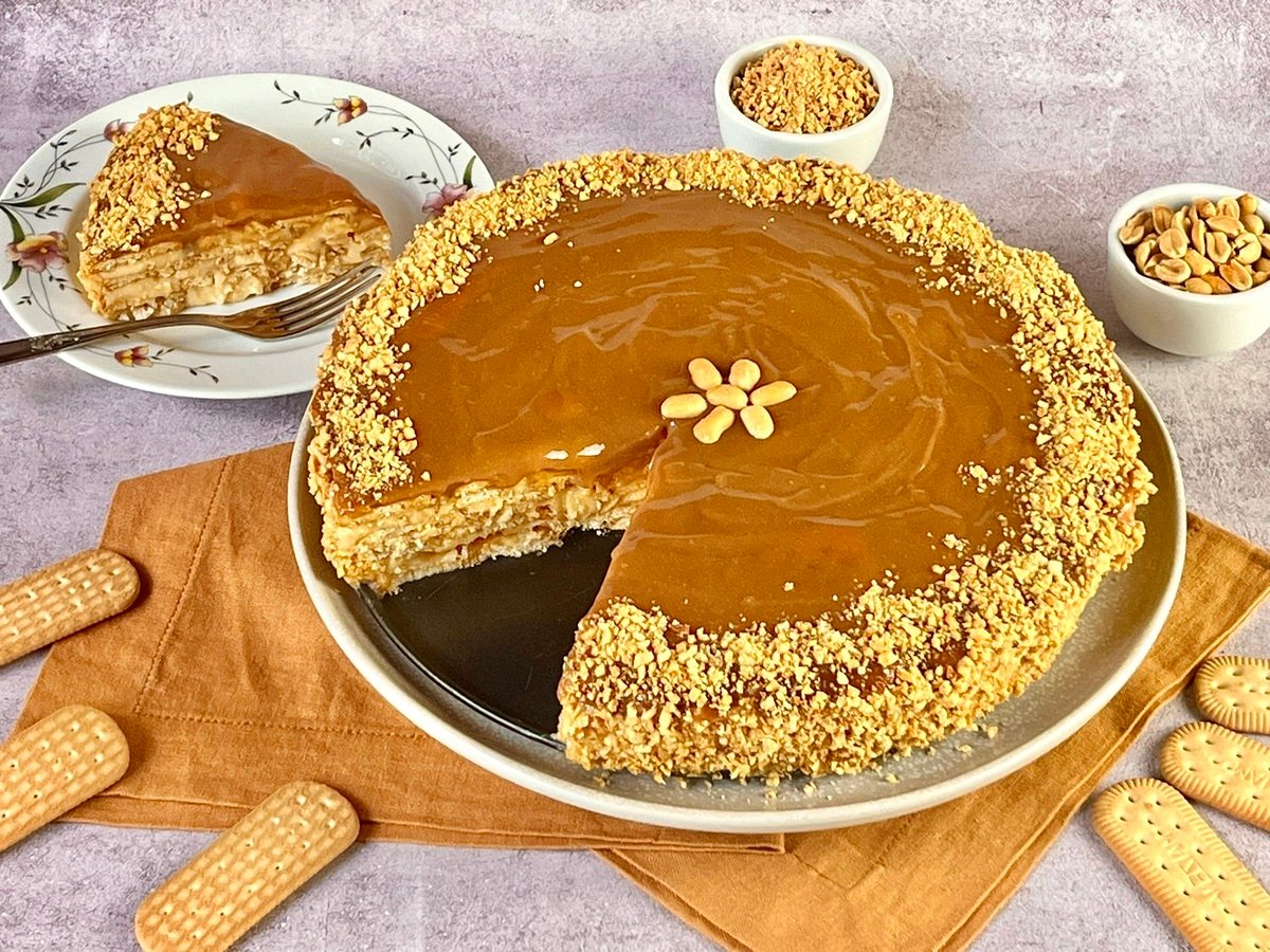 Torta de amendoim
