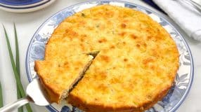 Torta de atum low carb