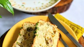 Torta de bacalhau de liquidificador