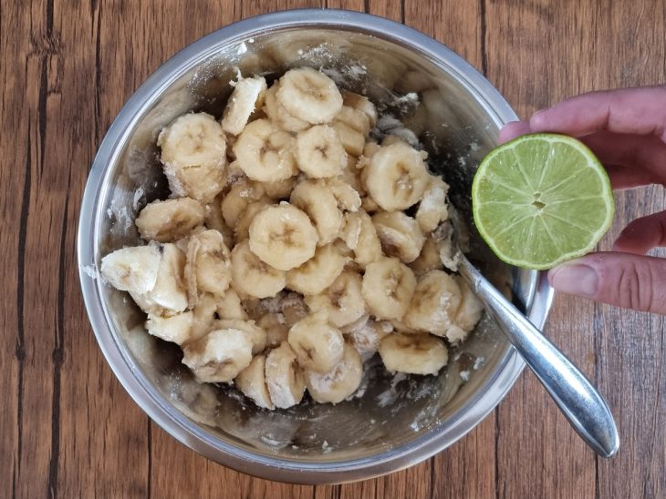 Torta de banana - Passo a Passo