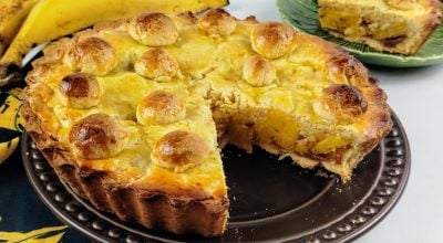 Torta de banana-da-terra