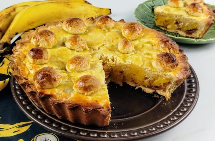 Torta de banana-da-terra
