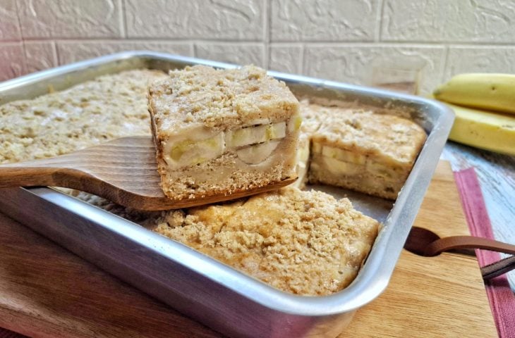 Torta de banana fácil