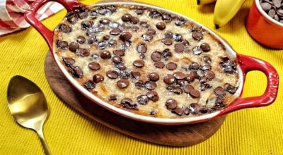 Torta de banana rápida
