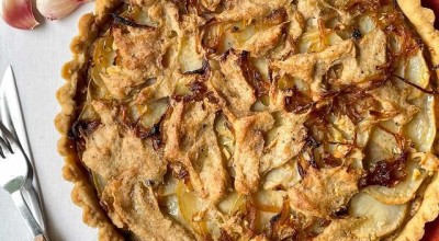 Torta de batata vegana