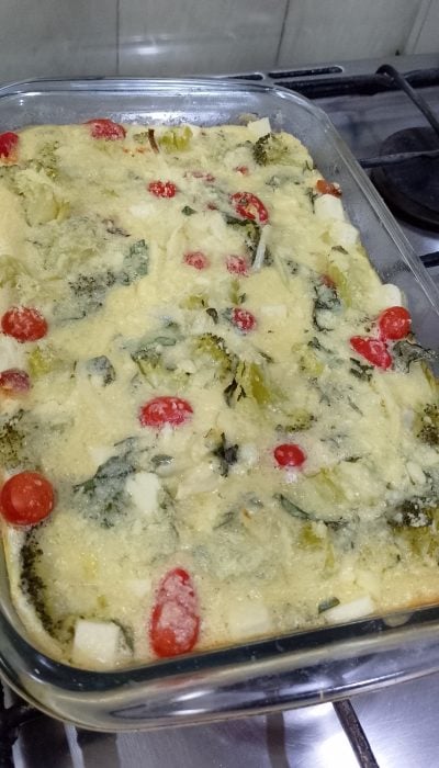 Torta de brócolis - Foto de usuário