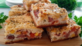 Torta de calabresa