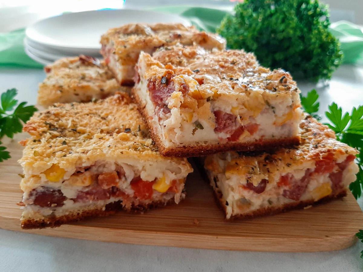 Torta de calabresa