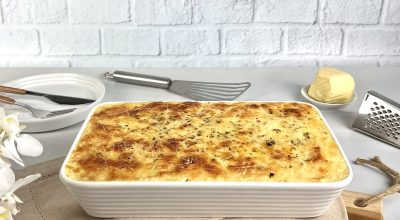 Torta de carne moída com batata