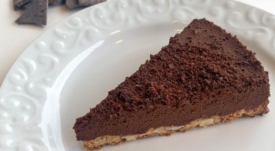 Torta de chocolate com castanha-do-pará